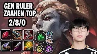 GEN Ruler Zaahen Top SoloQ Replay 20251230