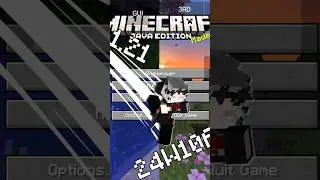 NOS VAMOS A MINECRAFT 24W10A #minecraft #minecrafbedrock #videojuegos