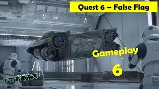 Star Wars Outlaws - False Flag | Recover cargo of sansanna, Find data vault, Escort Bosnok