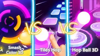 Tiles Hop vs Hop Ball 3D vs Smash Color 3D | Catiso - Pegasus