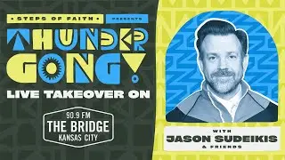 Thundergong! Takes Over 90.9 The Bridge (Ft. Jason Sudeikis)