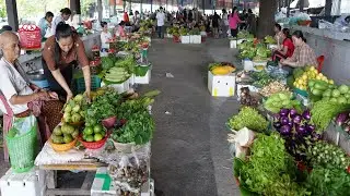 Amazing Cambodian Countryside Food Selling In Kean Svay Resort - Vendors Selling Rural Food