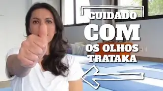 Técnica de Yoga para fazer uma limpeza ocular | Trataka | Ranise Silveira