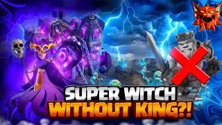 Легендарная лига TH18: Суперведьма + Огненный шар БЕЗ Короля! (Clash of Clans)
