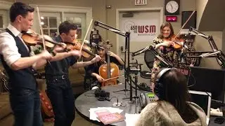 Death By Triple Fiddle ~ The Jolly String Quartet - Live on 650 WSM