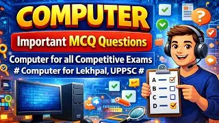 Computer important MCQ questions। Computer for all competitive exams # computer for lekhpal, UPPSC #