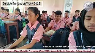 World Suicide Prevention Week 2025 | Session on Stress Management among students | Nazareth School