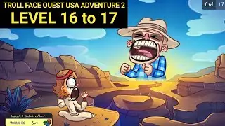 Troll Face Quest USA Adventure 2 Level 16 17 [Last Level]