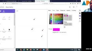 Launch the Geogebra App in mybackpack