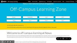 Nexus Off Campus Learning