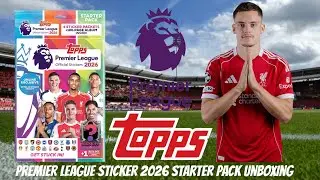 Sch&ouml;ne neue Serie🔥|Topps Premier League Sticker 2026 Starter Pack Unboxing!😱