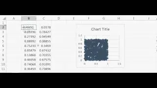Generating Random Numbers in Excel