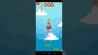 Happy Jump World Record (50 gold in 6.400) #happyjump #speedrun #worldrecord