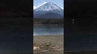 Frozen lake of Shoji #shorts #nature #travel #japan