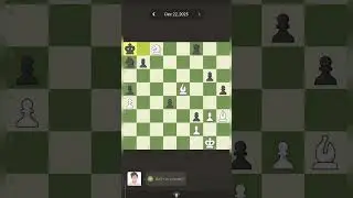 Решение сегодняшней головоломки #шахматы