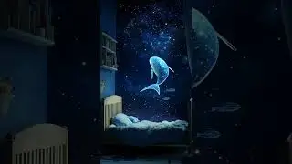 Starry night with glowing whale live wallpaper #AESTHETICWALLPAPER #free #4kwallpaper #freewallpaper