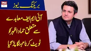 Bilal Azhar Kiyani reacts to Hammad Azhar's tweet about IMF deal | PNN News