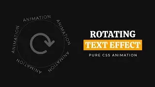 Text Rotation Around a Circle | Quick CSS Tricks