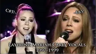 Layering Mariah Carey's Live Vocals! (Butterfly and #1's) | 1997-1999