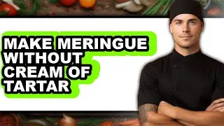How To Make Meringue Without Cream Of Tartar (Easy Method)