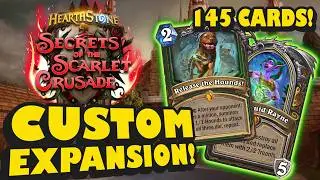 Learn all the... Secrets of the Scarlet Crusade! | Custom Expansion Announcement | Hearthstone
