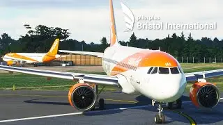 Flight Simulator 2020 4K | NEW Pilot Plus Bristol Airport Takeoff during SUNSET | MAX GRAPHICS