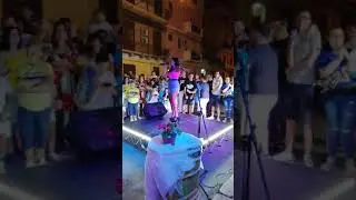 Roberta bella, alla tastiera il maestro ignazio barone via Enrico TOTI palermo 11/07/2020