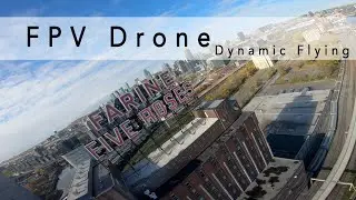 FPV Drone dynamic flying