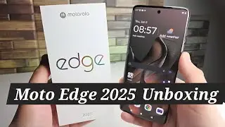 Moto Edge 2025 | Unboxing | Dimensity 7400 Ultra | Navy 