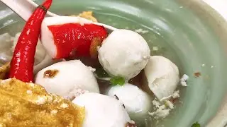 [GO Eat] Johor Bahru Breakfast at Ah Koong Fishballs - Yummy Fishballs! 新山柔佛 亚坤纯正西刀鱼丸 好香好吃! 6 Jan 24