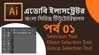 Illustrator introduction, Selection Tool Direction Selection Tool group selection