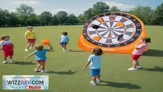 VEVOR Inflatable Soccer Dart Board over 6 ft High Giant Soccer Dart