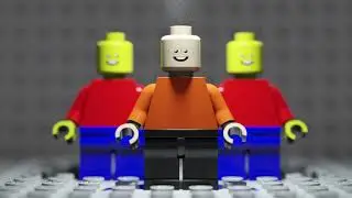 How to model Lego Style Minifigures and Bricks in 3D | Houdini Video Tutorial Course