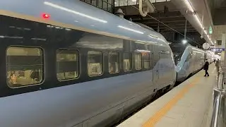 강릉선·중앙선 KTX-이음 복합열차 청량리역 발차영상