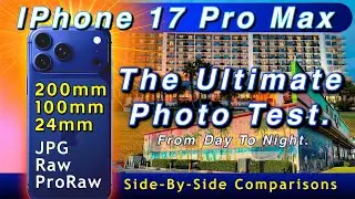 IPhone 17 Pro Max Ultimate Photo Test!