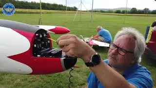 VIDEO #7 /// FeiBao Lockheed T-33 Shooting Star Maiden Flight Wingspan 2750mm Turbine EvoJet B220Neo