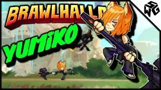 Diamond Ranked Yumiko 1v1's - Brawlhalla Gameplay :: Practicing Throws!