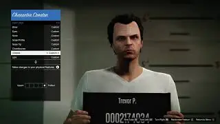 Gta v online character creation- Trevor Philips