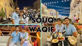 Souq waqif ගිහින් අපිට සැරටම වියදම්😱 #nipunfernando #harshe #couplegoals #dohaqatar