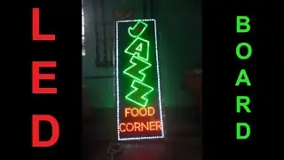 led board making info | led sign board making info | led glow-sign board making info