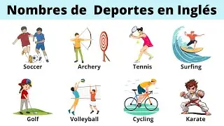 35 Nombres de Deportes en Ingl&eacute;s🤺⛷️| Vocabulario en Ingl&eacute;s