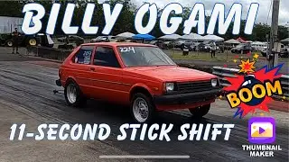 BILLY OGAMI - FROM OAHU, RACING ON DA BIG ISLAND - 11-SECOND STICK SHIFT HOT ROD