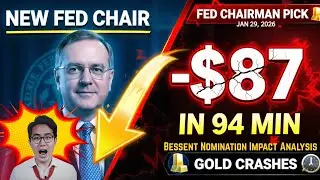 Fed Chair Nomination Crashes Gold & Silver - What Bessent Means Now