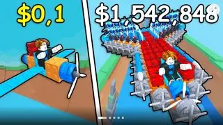 Build a plane  (did I go super fast?) (Roblox)￼￼￼