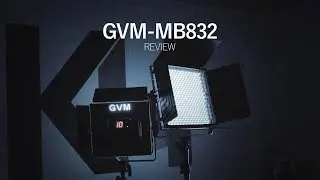 Affordable LED Light Panel | GVM MB832 Bi-Color LED Panel REVIEW