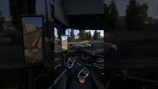 can't park there #automobile #eurotrucker #longhaul #eurotrucksimulator2 #ets2 #virtualtruckers #sim