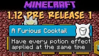 Minecraft 1.12 Pre-Release 1 : New Advancements & Functions