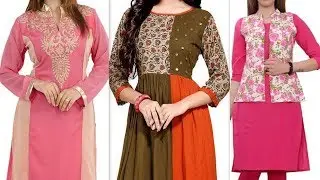 Top Beautiful Kurta _ Kurti Design Images _ photo __ Latest Kurti Design Collection