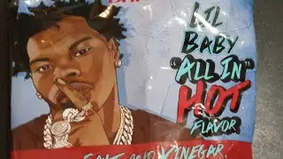asmr trying rap snacks lil baby all in hot flavor muckbang
