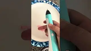 How to use a 3D Pen 🖊️ making a 2026 design 🔥 #3d #3danimation #2026 